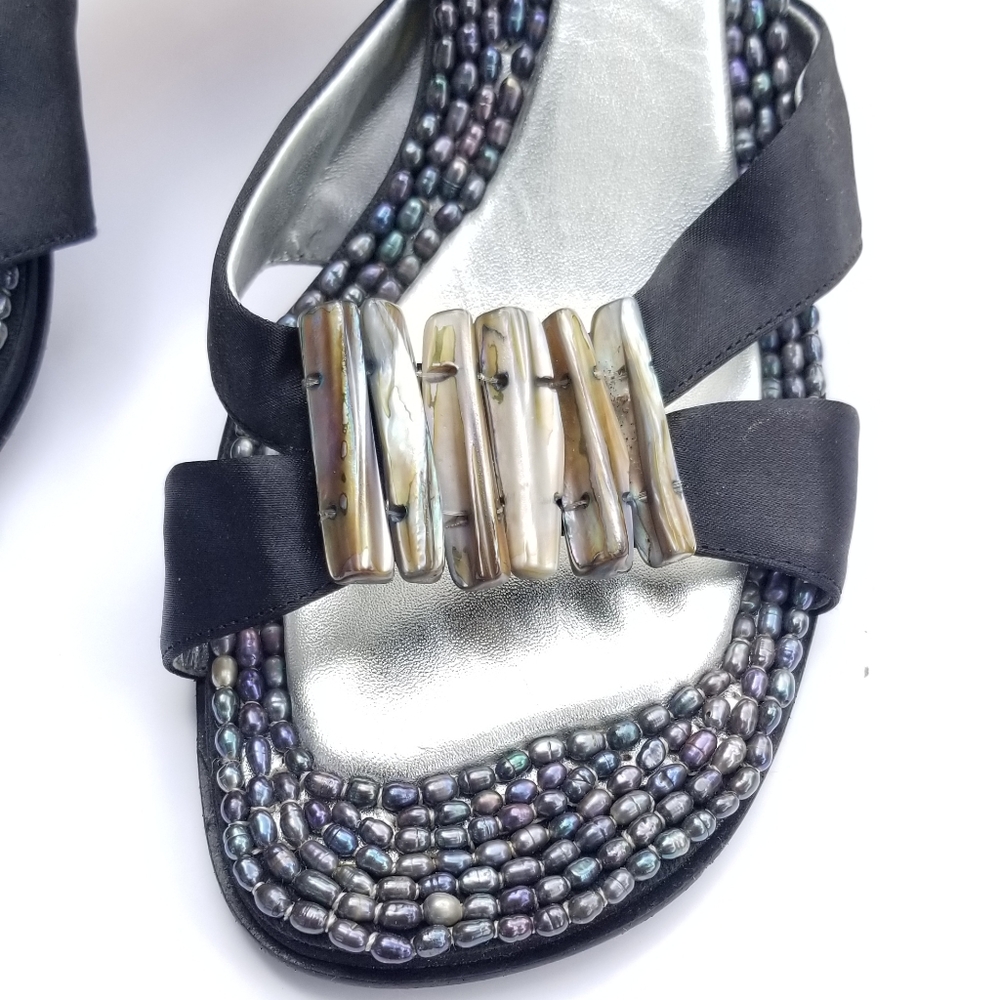 Womans Italian Leather Perla Marrè Sz 7